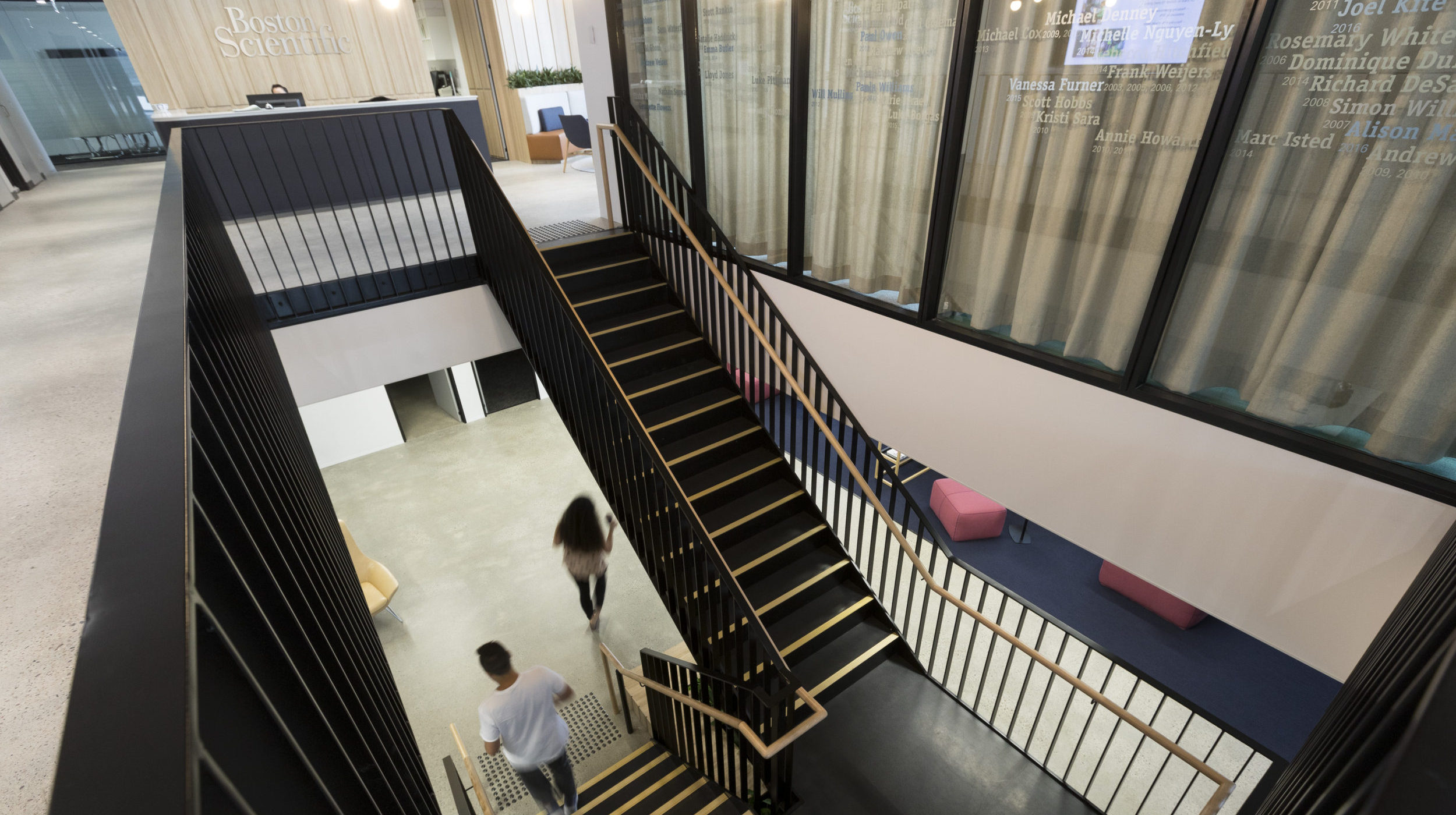 Boston Scientific - Architectural Staircase | Active Metal