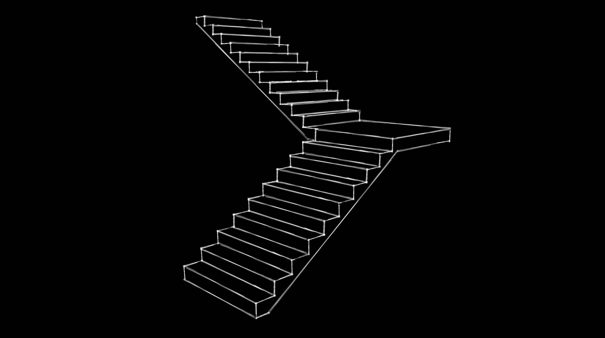 Right Angle Stairs