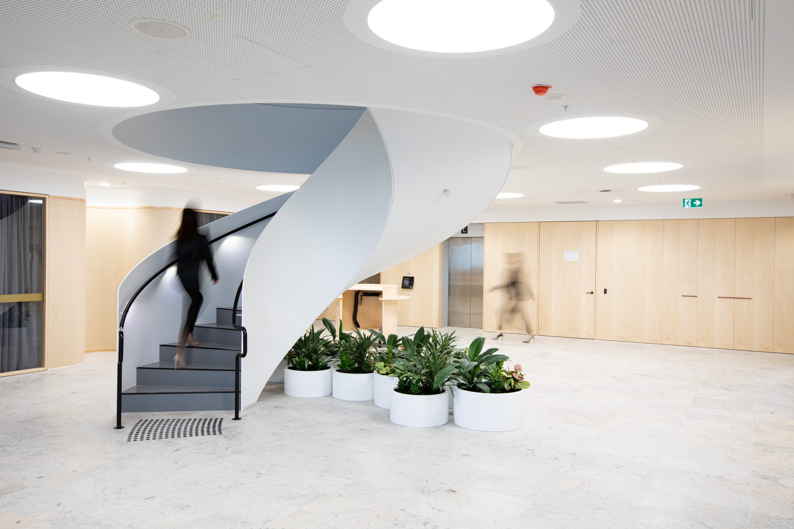 Zurich - Steel Spiral Stairs