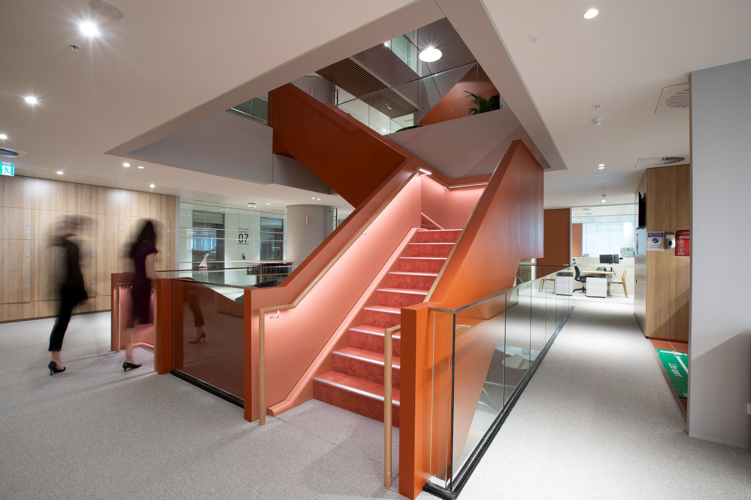 Norton Rose Fulbright Australia - Interconnecting Stairs