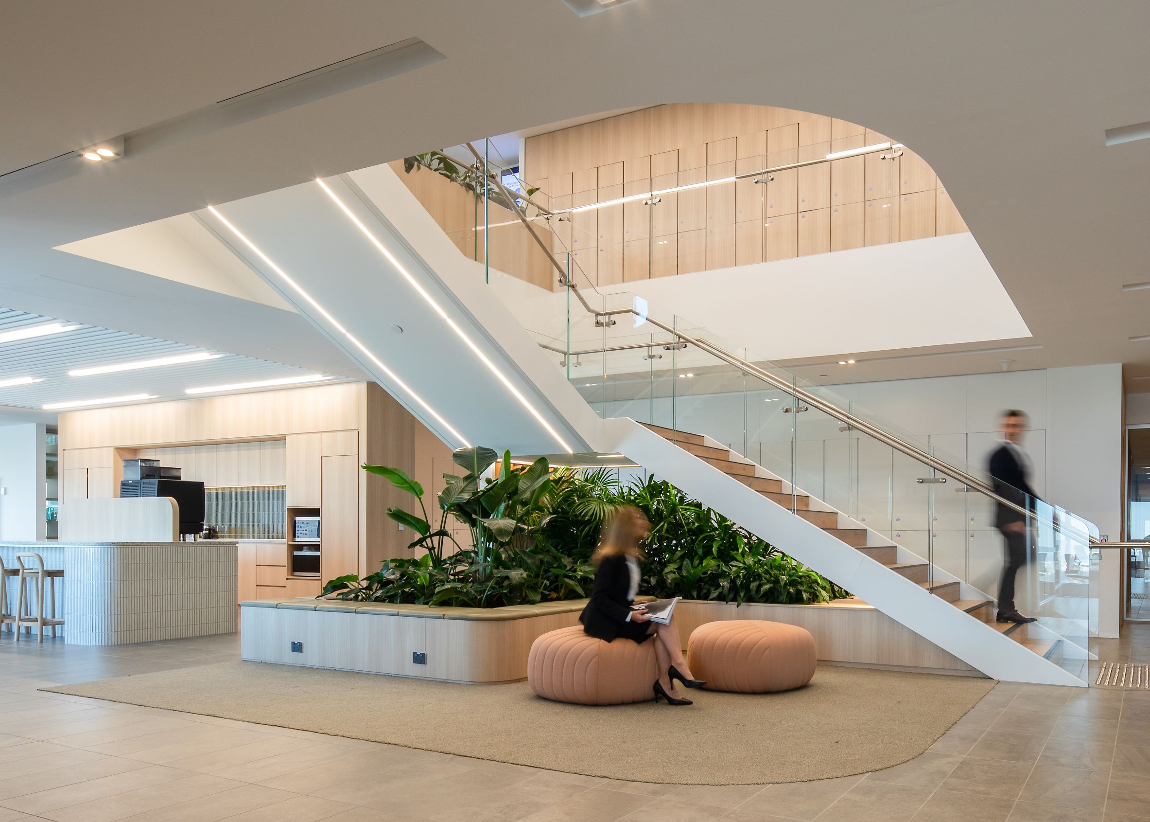 Stair Design | Gilbert + Tobin Melbourne | Active Metal